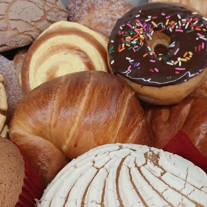 Pan dulce and pastries fresh from the oven